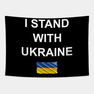 I Stand with Ukraine Tapestry