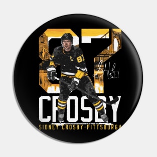 Sidney Crosby Pittsburgh Landmark Pin