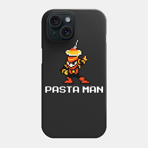 Pasta Man Phone Case by st0n3b0n3