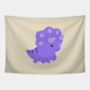 Cute Baby Triceratops Tapestry