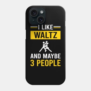 3 People Waltz Phone Case