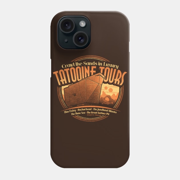 Tatooine Tours Phone Case by CoryFreemanDesign