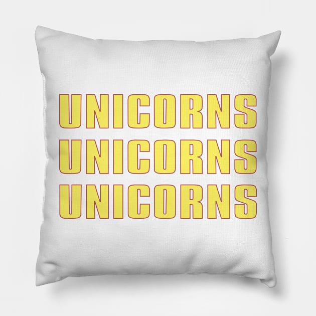 unicorns Pillow by JPS-CREATIONS