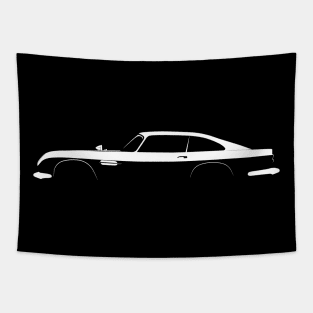 Aston Martin DB5 Silhouette Tapestry