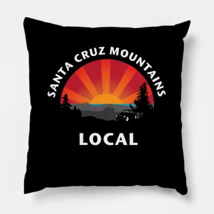 Santa Cruz Mountains Local Pillow