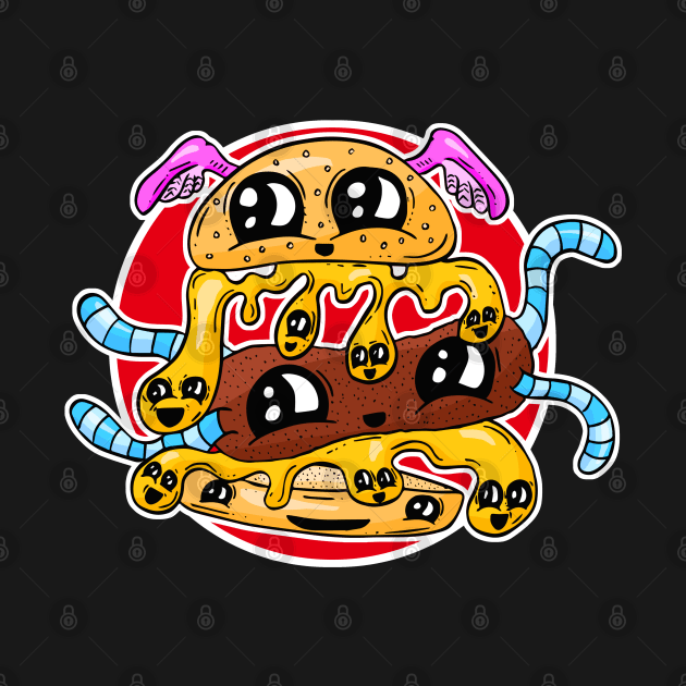Mystical Alien Burger by Squeeb Creative