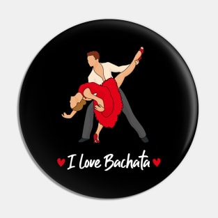I Love Bachata Pin