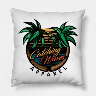 Catching Waves Apparel Logo Pillow