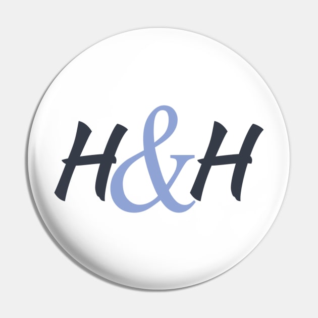 H&H Logo Pin by husbandandhusband