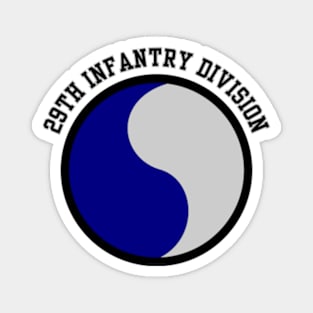 29th Infantry Division - Small Chest Insignia Magnet