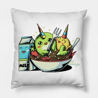 Narwhal Ramen Pillow