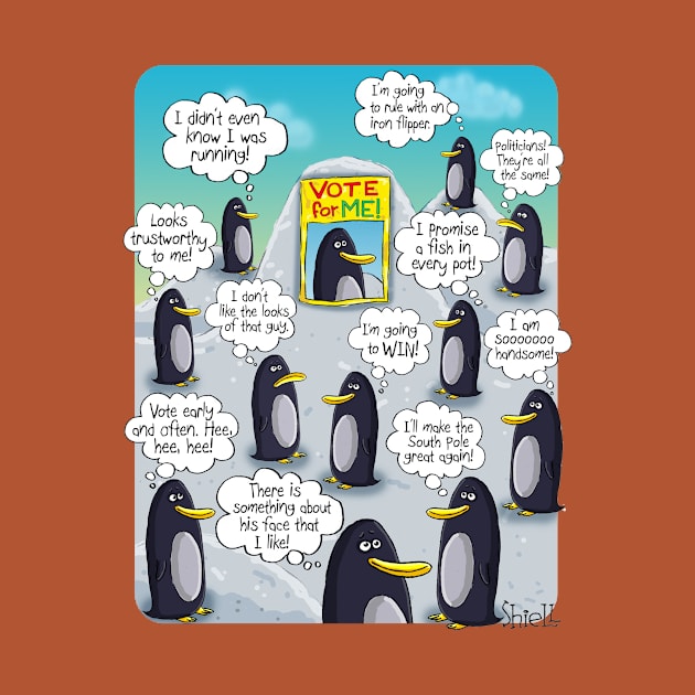 Penguin Election by macccc8