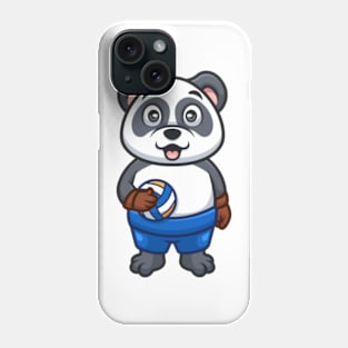Panda Volleyball Player Cartoon Phone Case