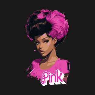 Afro Pink - UrbanPink Dolls T-Shirt