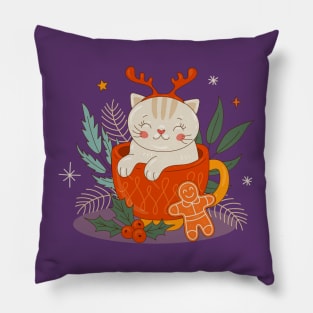 halloween cat Pillow