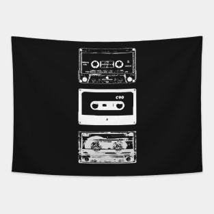 Retro tapes Tapestry