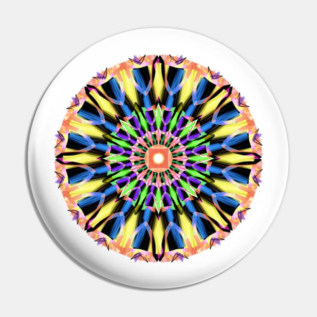 Kaleidoscope Pin by Meo Design