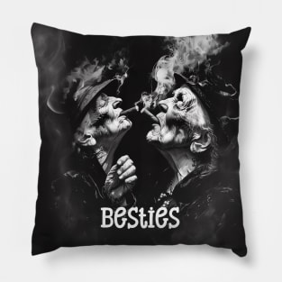 Besties: My Best Friend... Soulmate Pillow