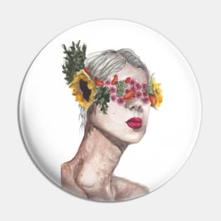 Flowergirl Pin