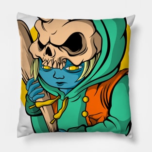 SKULL BOY STREET Pillow