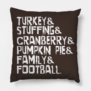 And Thanksgiving Holiday Pillow