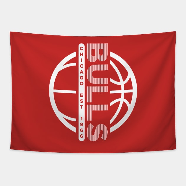 Chicago Bulls 9 Tapestry by HooPet