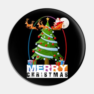 MERRY CHRISTMAS Pin