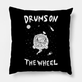 Drums On The Wheel - Aesp Rock - Illustrated Lyrics Pillow