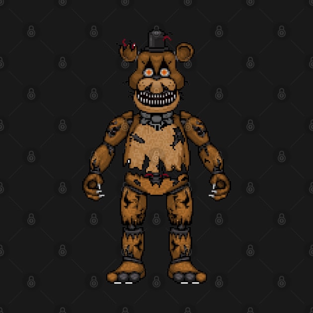 nightmare fredbear by Theholidayking