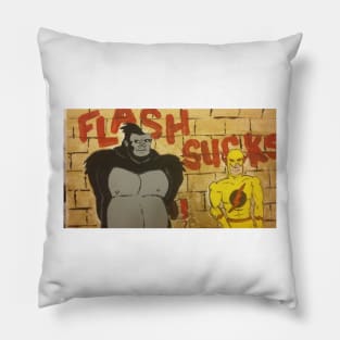 Flash sucks Pillow