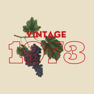 Vintage 1973. Like old wine. T-Shirt