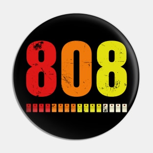 TR 808 Legendary Electronic Drum Machine from the 80s Pin