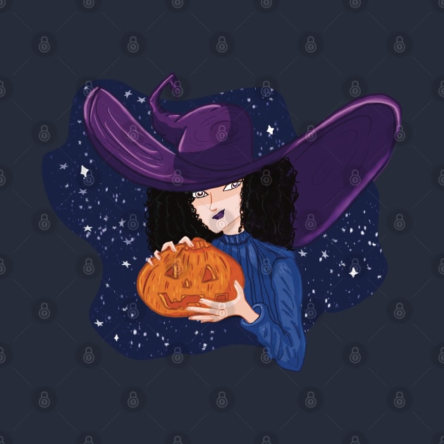 Pumpkin Witch by Xatutik-Art