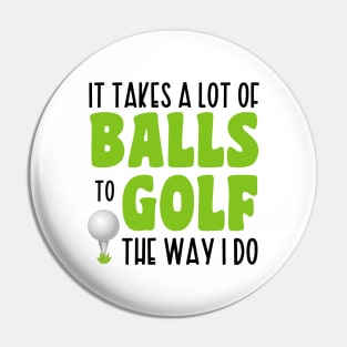 Golfing Pin