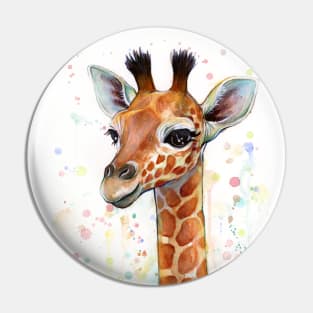 Baby Giraffe Pin