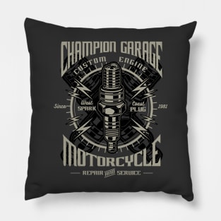 Motorcycle Spark Plug Pillow