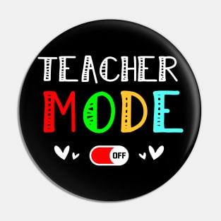 Last Day School Shirt Teachers Funny Mode Off Tshirt Pin