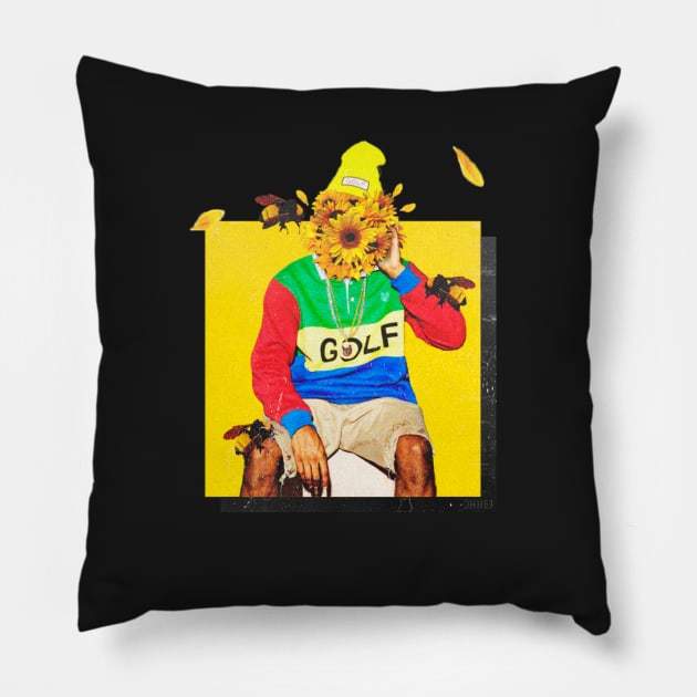 Flower Boy Pillow by OhhEJ