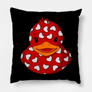 Valentine Rubber Duck Pillow