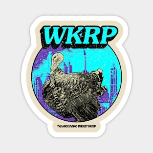 Thanksgiving WKRP Turkey Drop Magnet