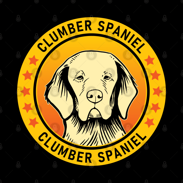 Clumber Spaniel Dog Portrait by millersye