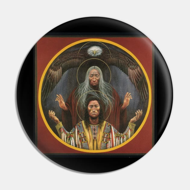 Crow Trinity Pin by JBG ICON