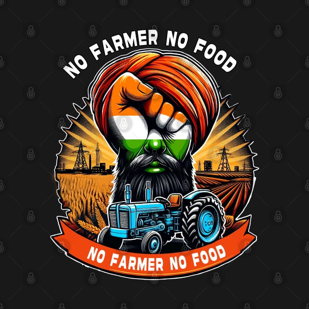 No Farmer, No Food by George Emmanual Art