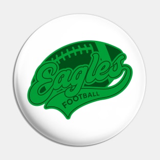 Eagles-Football Pin