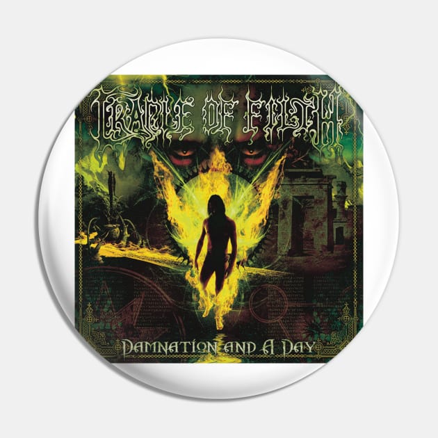Cradle Of Filth Damnation And A Day Album Cover Pin by Visionary Canvas
