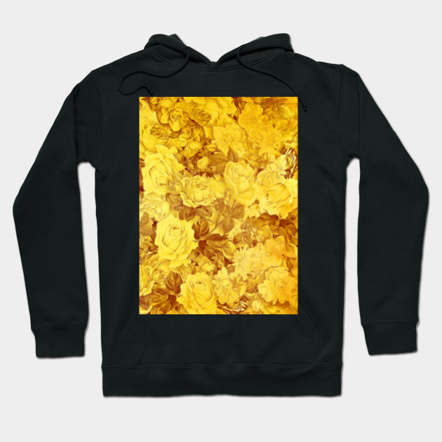 golden roses hoodie