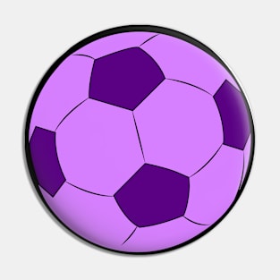 Colorful Football / Soccer Ball Pin