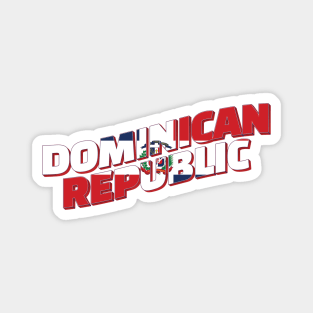 The Dominican Republic Vintage style retro souvenir Magnet