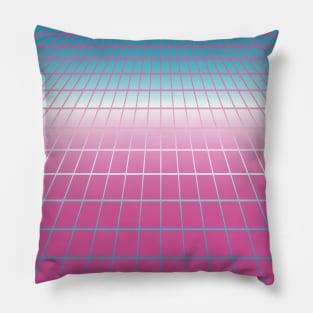 Sweet Dreams Vaporwave Minimalist Pillow