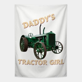 Allis Chalmers Daddy's tractor girl Tapestry